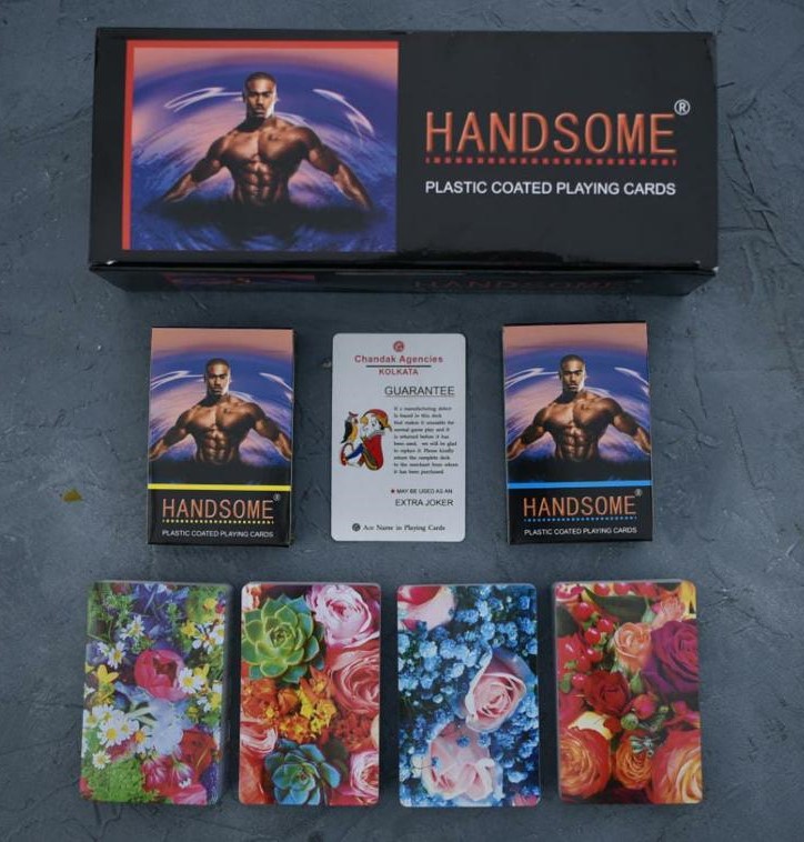 Handsome brand playing cards